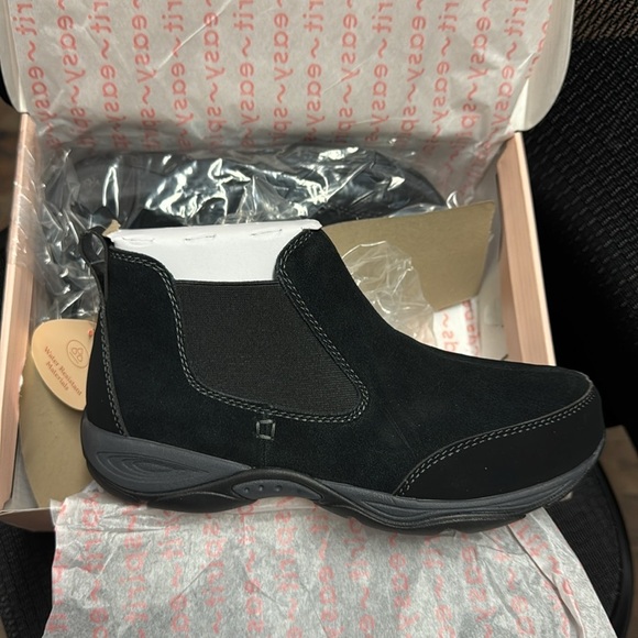 Easy Spirit Womens Exceed Suede Ankle Chelsea Boots - Picture 5 of 5
